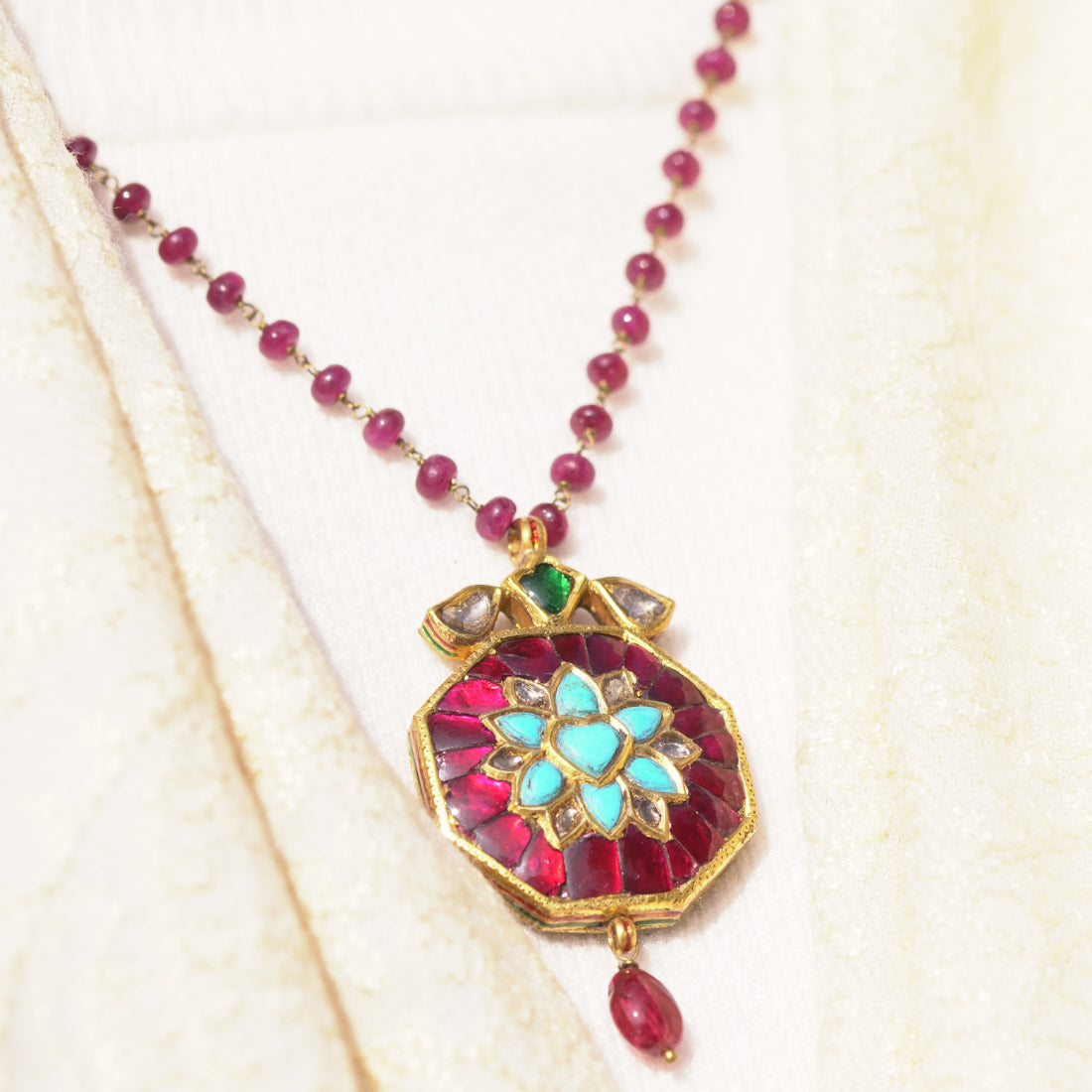 Diya Necklace (Twin Side)