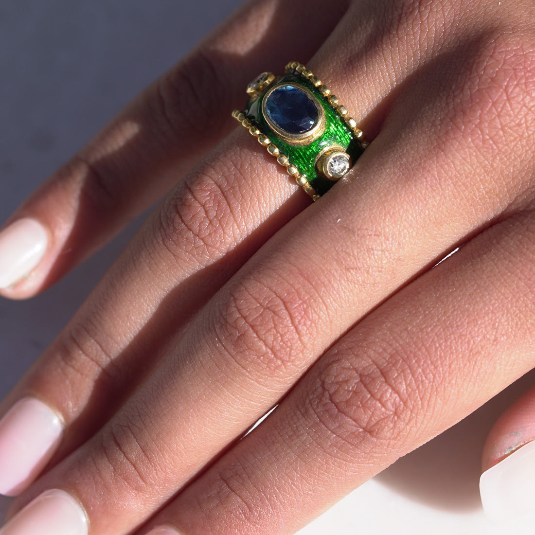 Green Eshani Ring